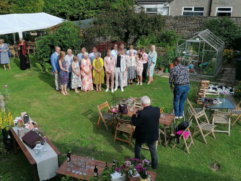 Wedding in the garden Wedding in the garden